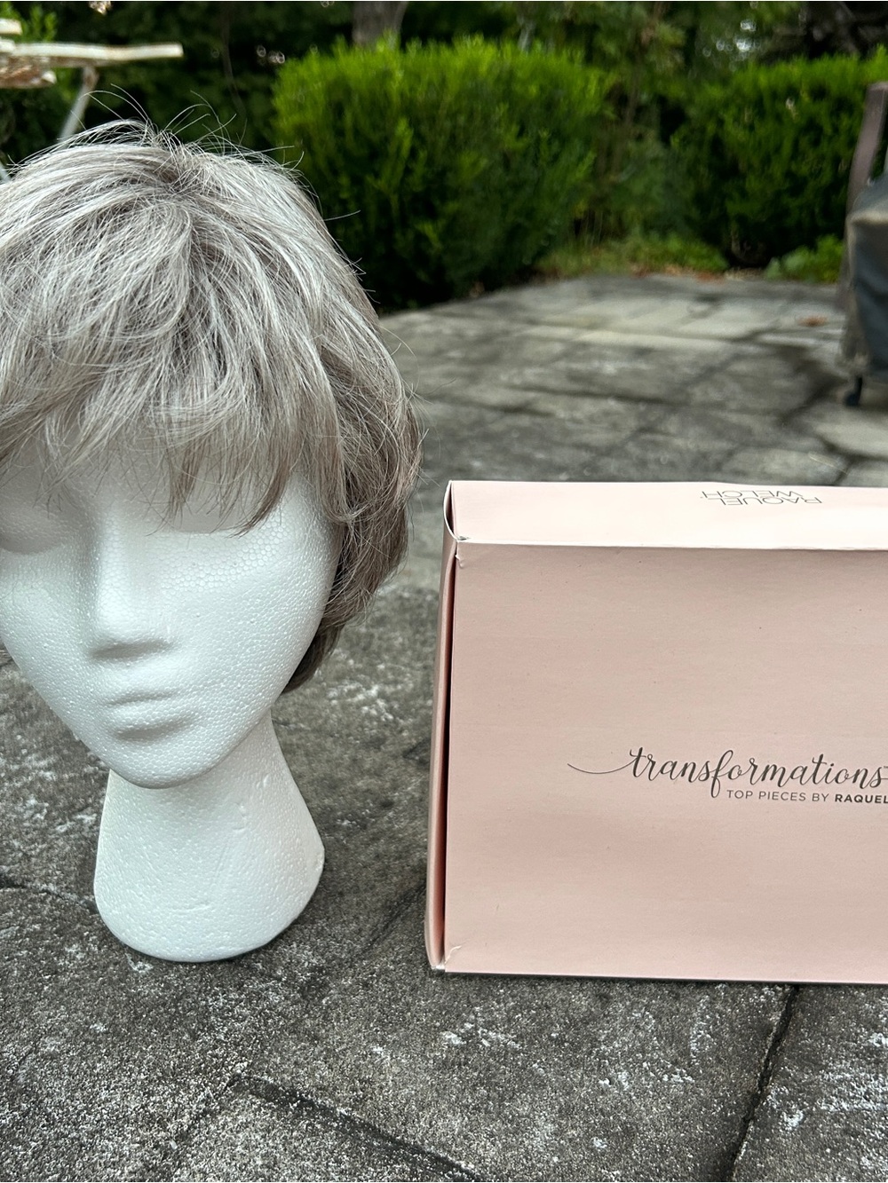 Raquel Welch Transformations Top Piece Hair Topper R119G Gradient Smoke